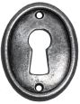 Schlüssellochblende FS-01-87-ZM, Zinnfarben