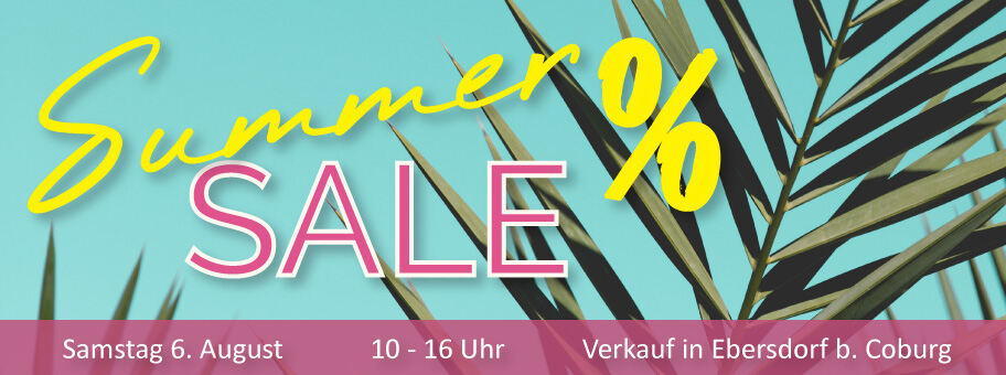 Großer Summer-Sale bei moebro in Ebersdorf - Großer Summer-Sale bei moebro in Ebersdorf