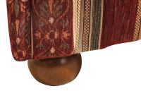 Sofa 2,5-Sitzer Carolina Chenille rot
