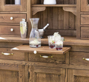 Landhausbuffetschrank gewachst