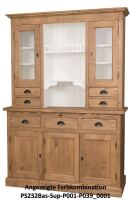 Landhausbuffetschrank gewachst