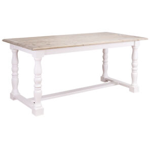 Romantischer Esstisch mit Untergestell (180cm) multicolor