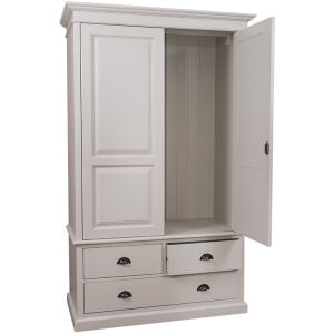 Kleiderschrank im Landhauslook Konfigurator alles frei wählbar