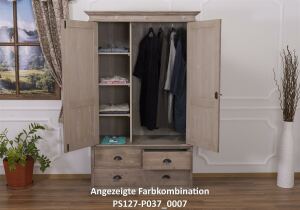 Kleiderschrank im Landhauslook Konfigurator alles frei wählbar
