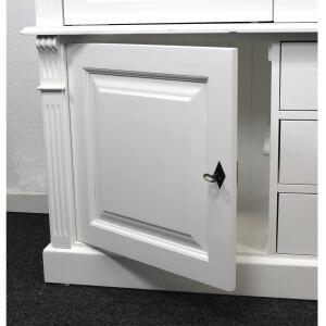 GroÃŸer Kleiderschrank in Landhausoptik, weiÃŸ