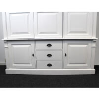 GroÃŸer Kleiderschrank in Landhausoptik, weiÃŸ