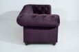 Chesterfield Sofa Old England (2,5-Sitzer) Samtvelours purple