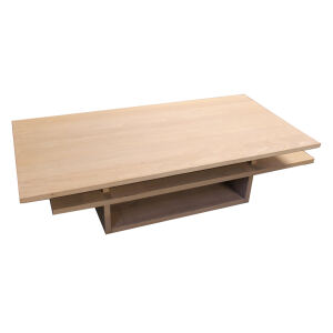 Massivholz Couchtisch Buche 130x70 cm