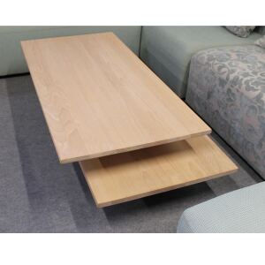 Massivholz Couchtisch Buche 130x70 cm