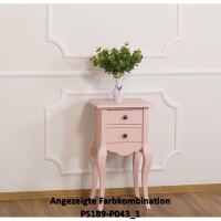 Kleiner Konsolentisch im Landhausstil mit zwei Schubladen shabby chic / antik look