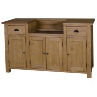 Großer Küchenschrank mit Spülbeckenaussparung Hamburg im Landhausstil shabby chic / antik look