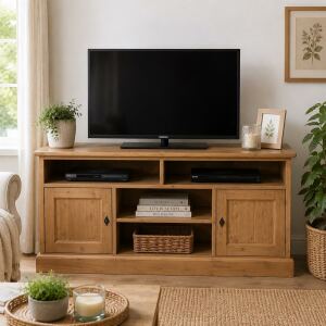Geräumige TV-Kommode im Landhausstil