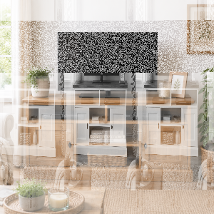 Geräumige TV-Kommode im Landhausstil