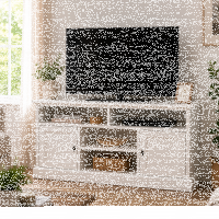 Geräumige TV-Kommode im Landhausstil