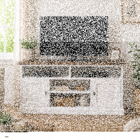 Geräumige TV-Kommode im Landhausstil