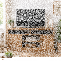 Geräumige TV-Kommode im Landhausstil
