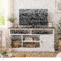 Geräumige TV-Kommode im Landhausstil