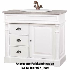 Waschtisch Salzburg im Landhausstil Konfigurator alles frei wählbar