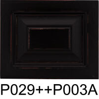 Kiefernplatte P029++P003A bordeaux-schwarz