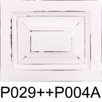 Kiefernplatte P029++P004A bordeaux-weiß