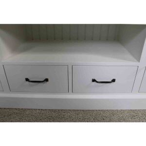TV-Sideboard Landhausstil altweiÃŸ 200 cm