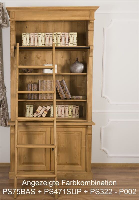 Leiter für Bücherregale - Onlineshop für massive Landhausmöbel