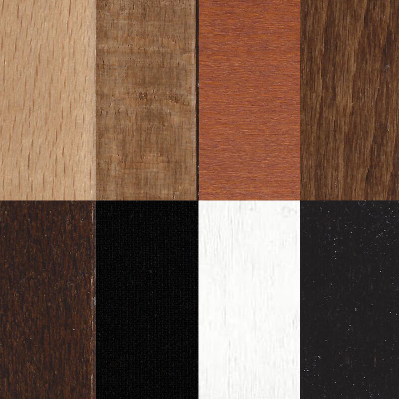 Farbton für Holzstühle klassischer Stil Buche gebeizt und lackiert