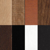 Farbton für Holzstühle klassischer Stil Buche gebeizt und lackiert