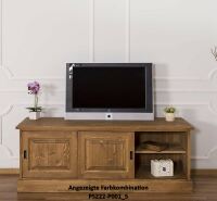 TV-Lowboard mit Schiebetüren in Landhausoptik