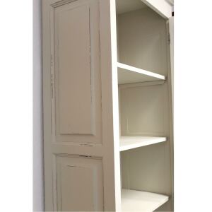 Landhaus Büchervitrine Shabby Chic