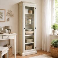 Landhaus Büchervitrine Shabby Chic