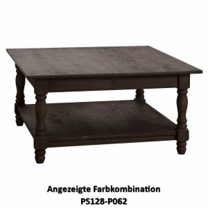 Quadratischer Couchtisch Alois im Landhausstil