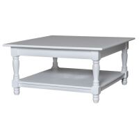Quadratischer Couchtisch Alois im Landhausstil