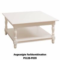 Quadratischer Couchtisch Alois im Landhausstil