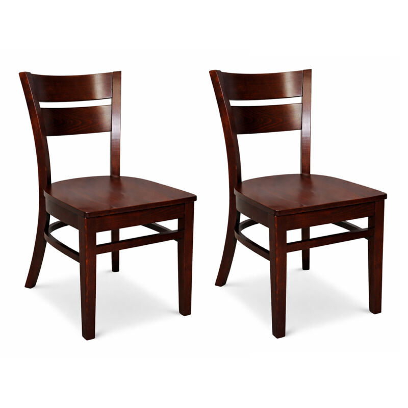Holzstuhl Venecia Holzsitz (2er-Set)