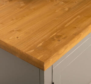 TV-Sideboard Hamburg mit Landhausoptik - Eichenplatte