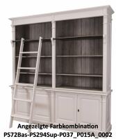 Landhaus Bücherregal Salzburg mit/ohne Leiter