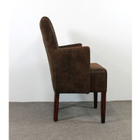 Sessel Osmo mit Armlehnen Microfaser Vintage