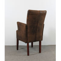 Sessel Osmo mit Armlehnen Microfaser Vintage