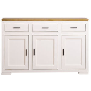 Sideboard Stockholm in Landhausoptik - Eichenplatte