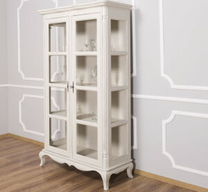 Barock Vitrinenschrank