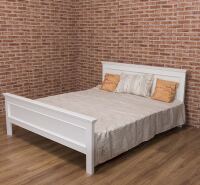 Romantisches Landhausbett (180x200cm) mit Schubkästen