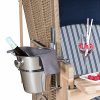 Champagnerkühler für Strandkörbe