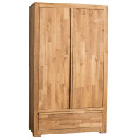 Kleiderschrank Wildeiche im Landhausstil