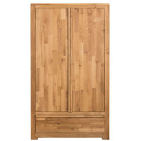 Kleiderschrank Wildeiche im Landhausstil