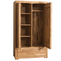 Kleiderschrank Wildeiche im Landhausstil