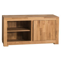 Schmales TV Sideboard Wildeiche im Landhauslook