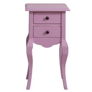 Vintage Nachttisch pink Shabby Chic