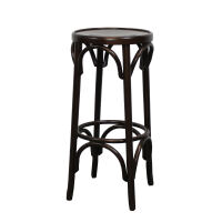 Bugholz Barhocker Massiv Nussbaum dunkel