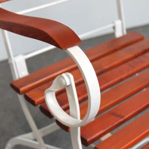 Biergartenstuhl Viona in Landhausoptik (2er-Set)